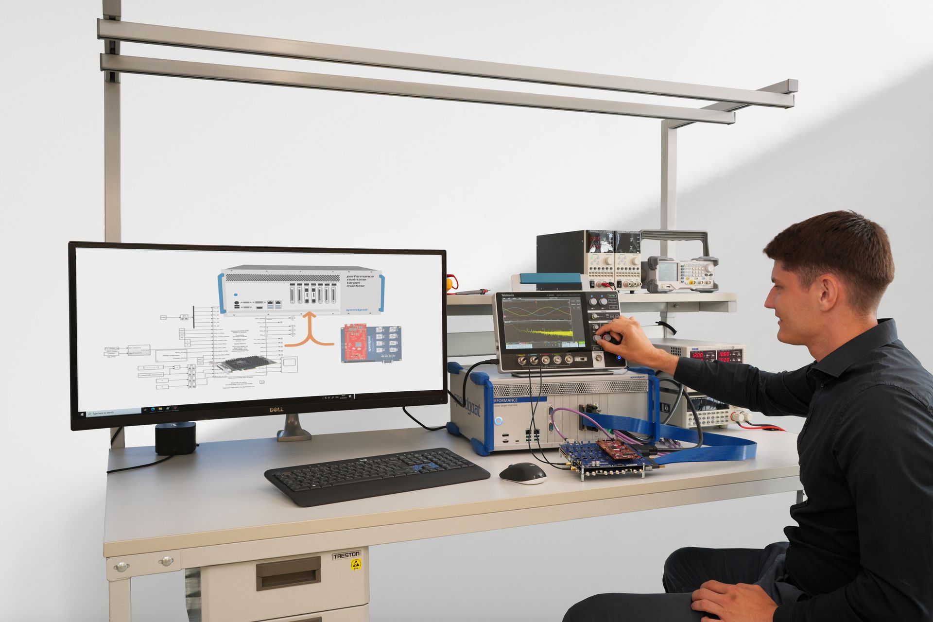 Full-switching Electric Drive FPGA-based Hardware-in-the-Loop Simulation