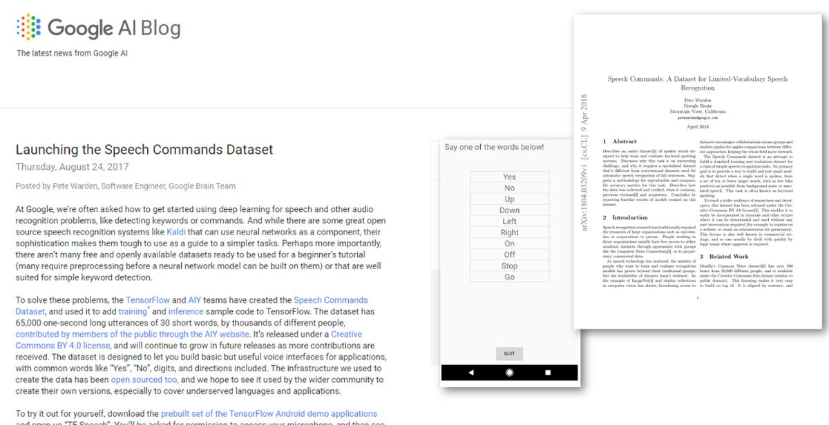 三、 语音关键词识别