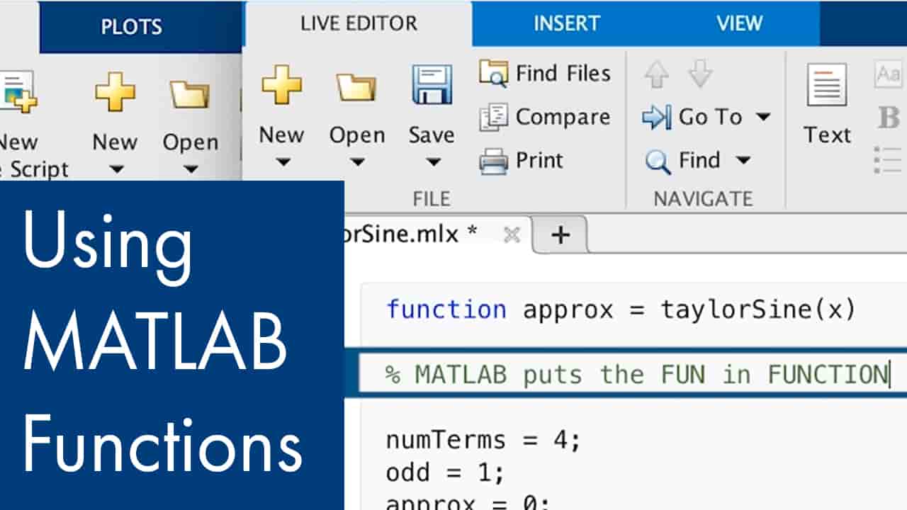 Managing Code in MATLAB: Functions - Video - MATLAB