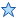 Blue star icon