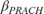 $\beta_{PRACH}$
