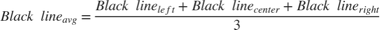 $$Black\ line{_a}{_v}{_g} = \frac{Black\ line{_l}{_e}{_f}{_t} + Black\ line{_c}{_e}{_n}{_t}{_e}{_r} + Black\ line{_r}{_i}{_g}{_h}{_t}}{3}$$