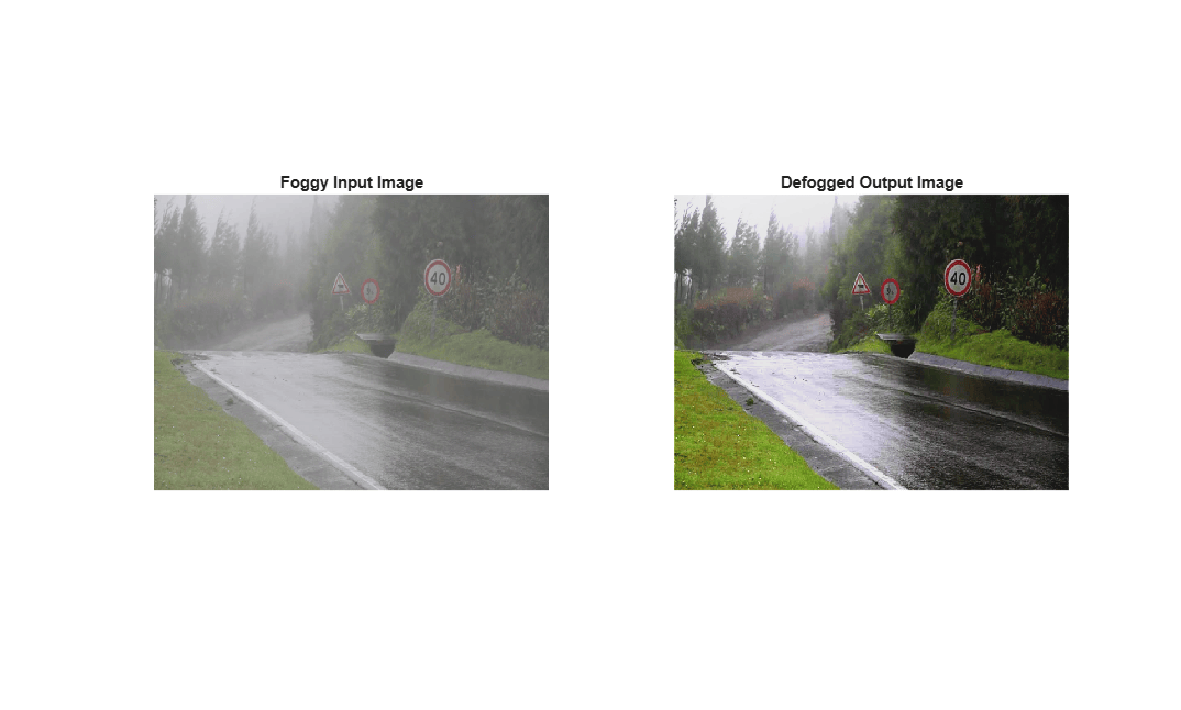 GPU Code Generation for a Fog Rectification Simulink Model