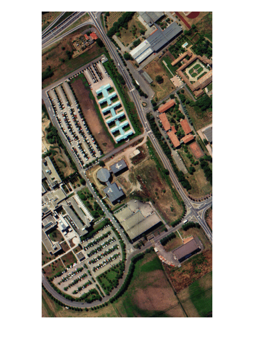 Figure contains an axes object. The hidden axes object contains an object of type image.