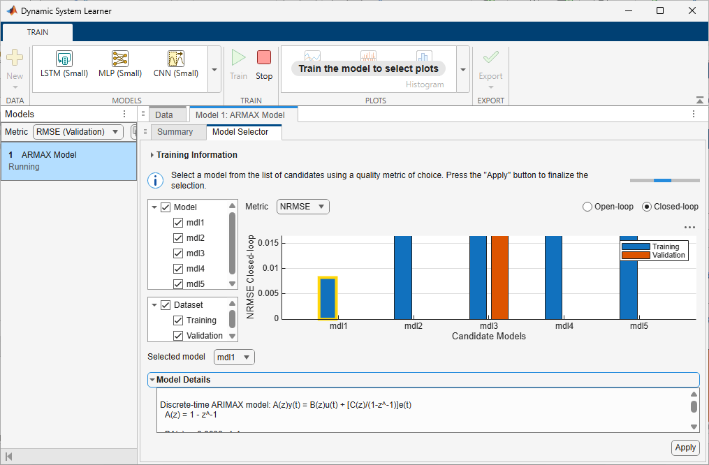 Predict Battery State-Of-Charge Using Dynamic System Learner App