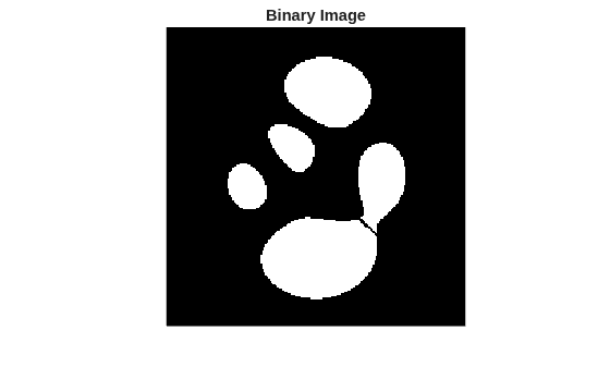 Figure contains an axes object. The hidden axes object with title Binary Image contains an object of type image.