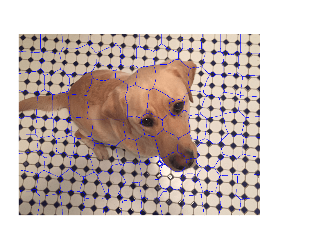 boundarymask Find region boundaries of segmentation MATLAB