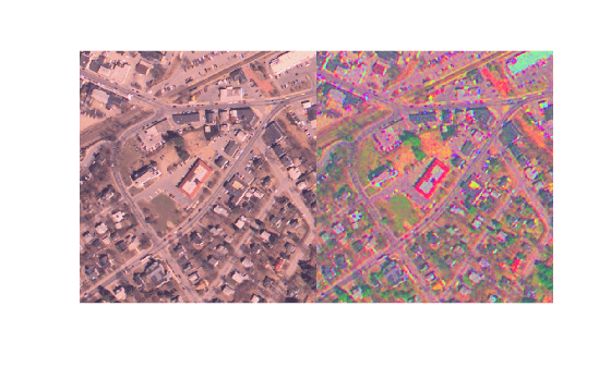 decorrstretch Apply decorrelation stretch to multichannel image MATLAB