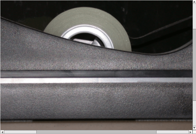 Figure Tape contains an axes object and another object of type uipanel. The hidden axes object contains an object of type image.