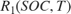 $R_1(SOC,T)$
