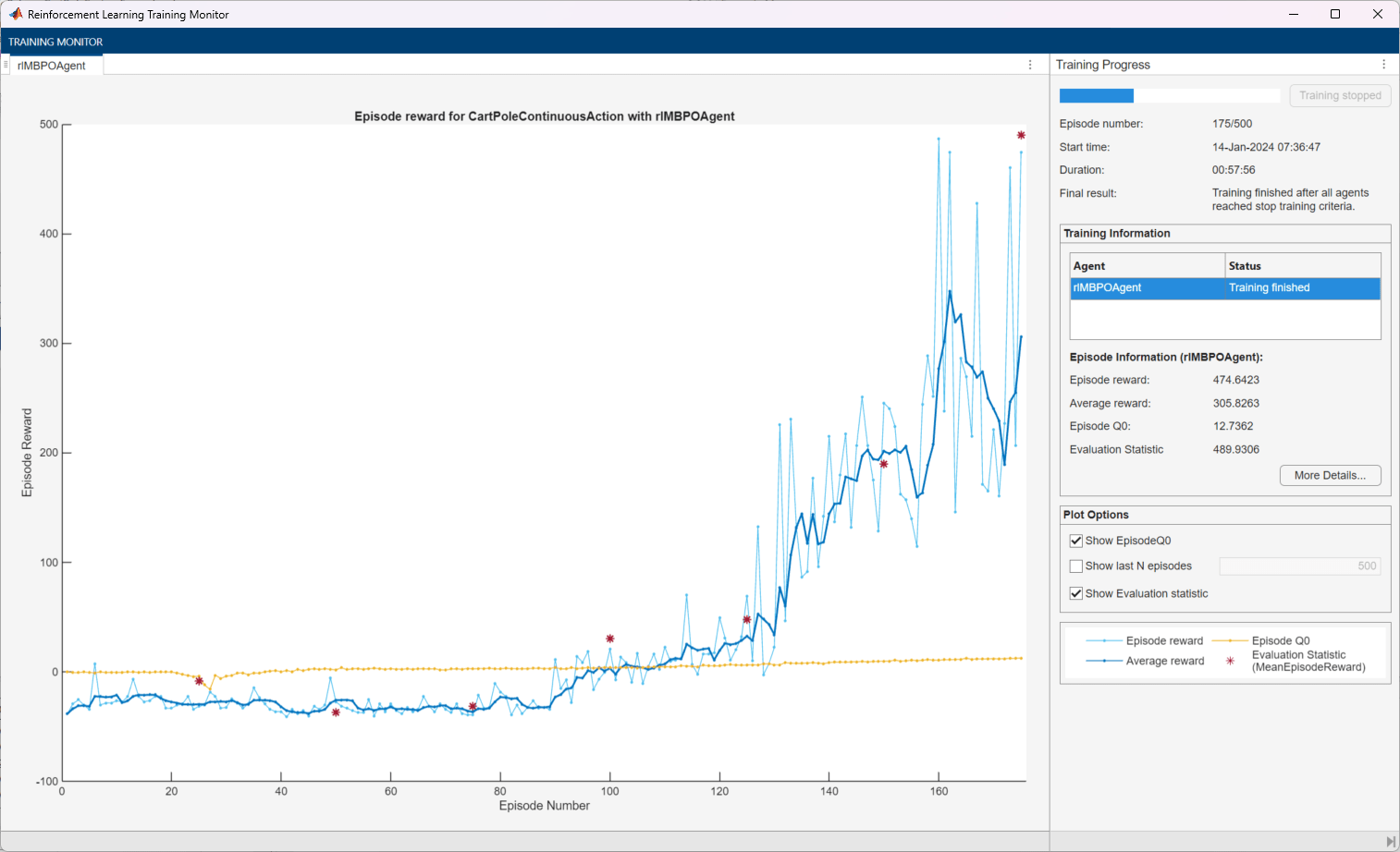 Model-Based Policy Optimization (MBPO) Agents - MATLAB & Simulink