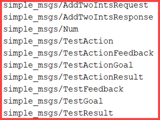 ROS custom messages creation