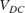 $V_{DC}$