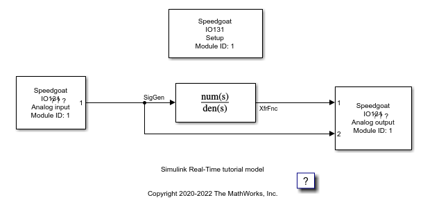 Add I/O Blocks to Simulink Model