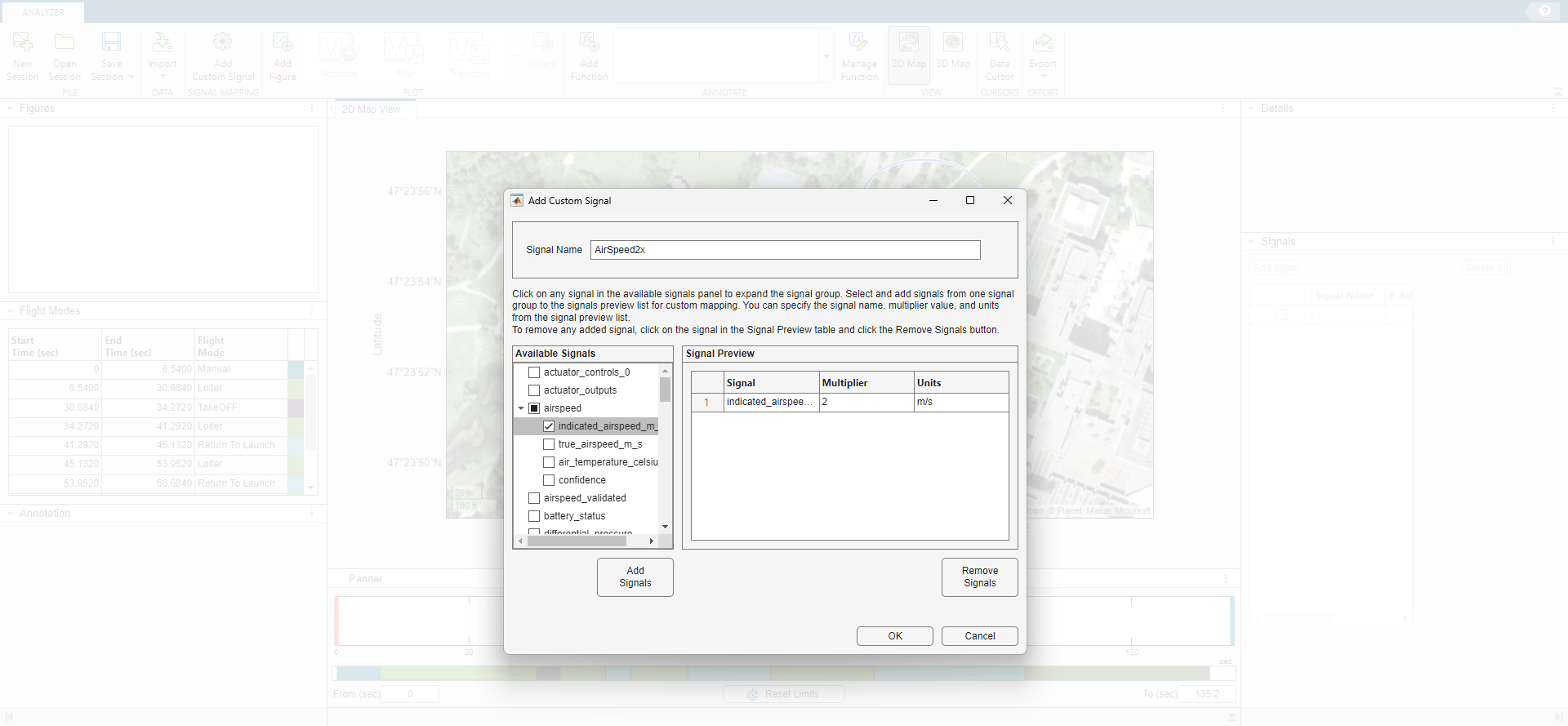 Flight Log Analyzer Analyze UAV autopilot flight logs MATLAB