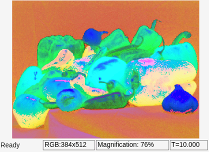 Convert Data Type and Color Space of Image from RGB to HSV
