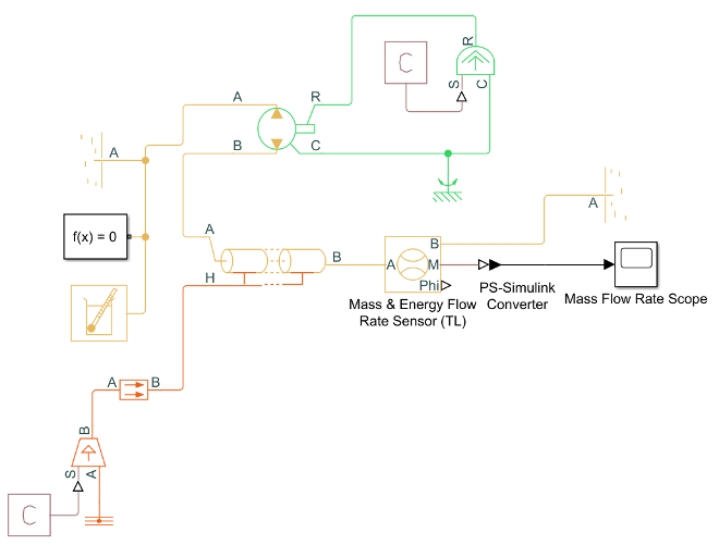 Model a Thermal Liquid Pipeline MATLAB & Simulink