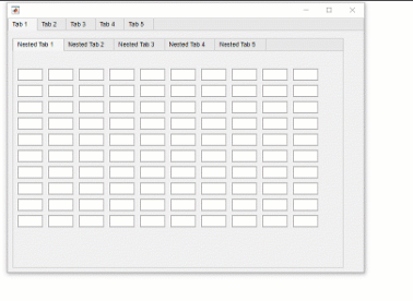 Animation of an app resizing in R2023b. When the figure window size changes, the content in the app repositions in approximately two seconds.