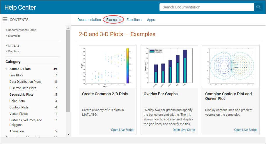 MATLAB Code Examples - MATLAB & Simulink