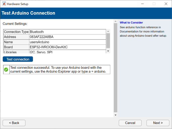 Set Up and Configure ESP32 Hardware - MATLAB & Simulink