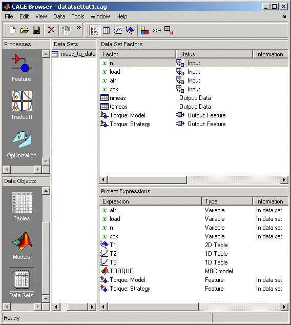 Cage browser dialog box