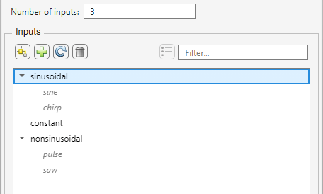 New design for editing Bus Creator block parameters in the Property Inspector