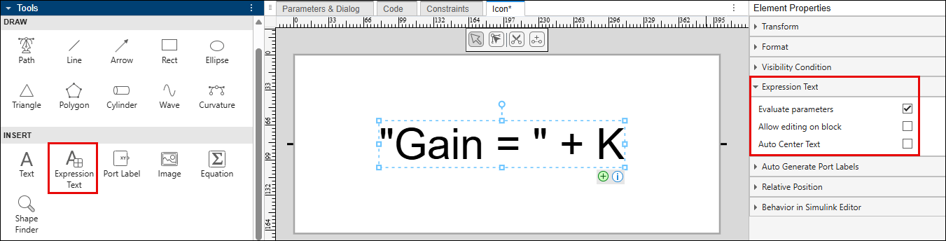 expression-text