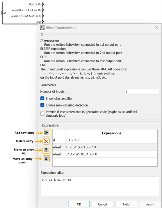 Updated expression fields and new expression editor forIf block.