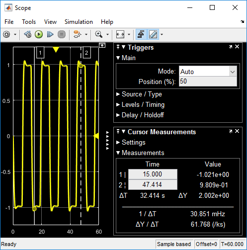 Display signals generated during simulation - Simulink