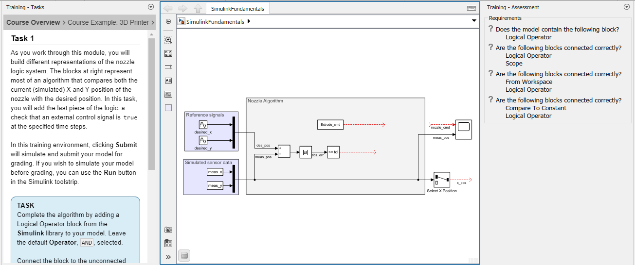 Simulink Fundamentals task