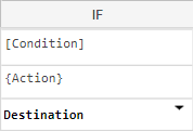 The If subcolumn.