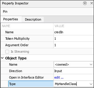 Property Inspector with class