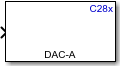 C28x DAC block