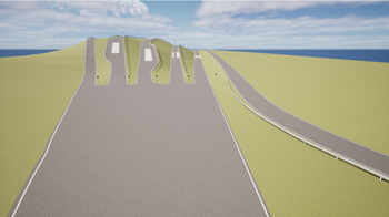 ZalaZONE hill tracks scene