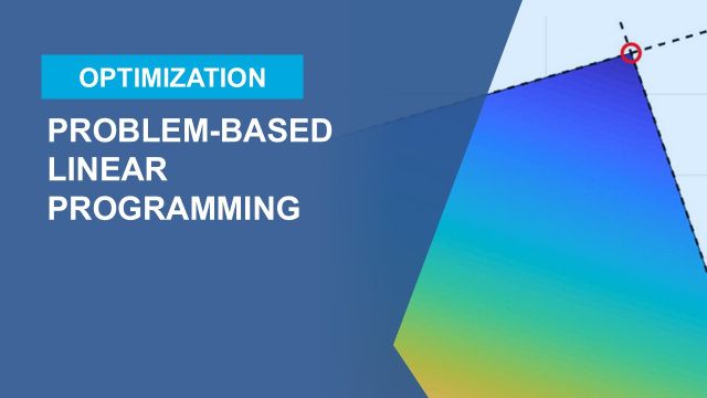 Solve a linear program with Optimization Toolbox solvers and a problem-based approach, using a steam and electric power plant example.